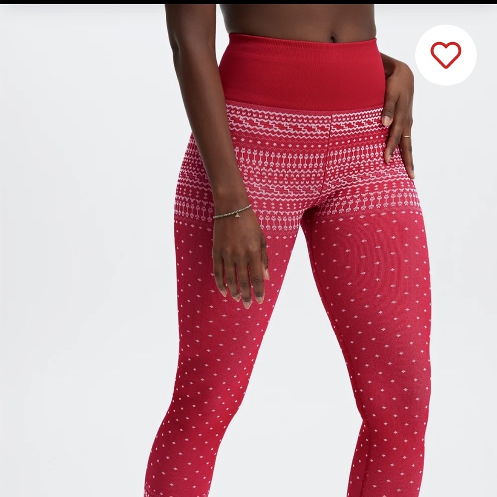 Fabletics holiday seamless leggings